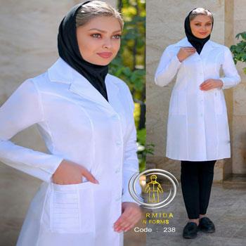 روپوش پزشکی زنانه | لباس کار پارمیدا
