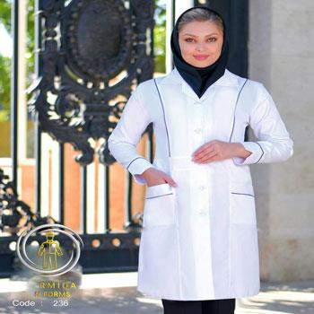 روپوش پزشکی زنانه | لباس کار پارمیدا